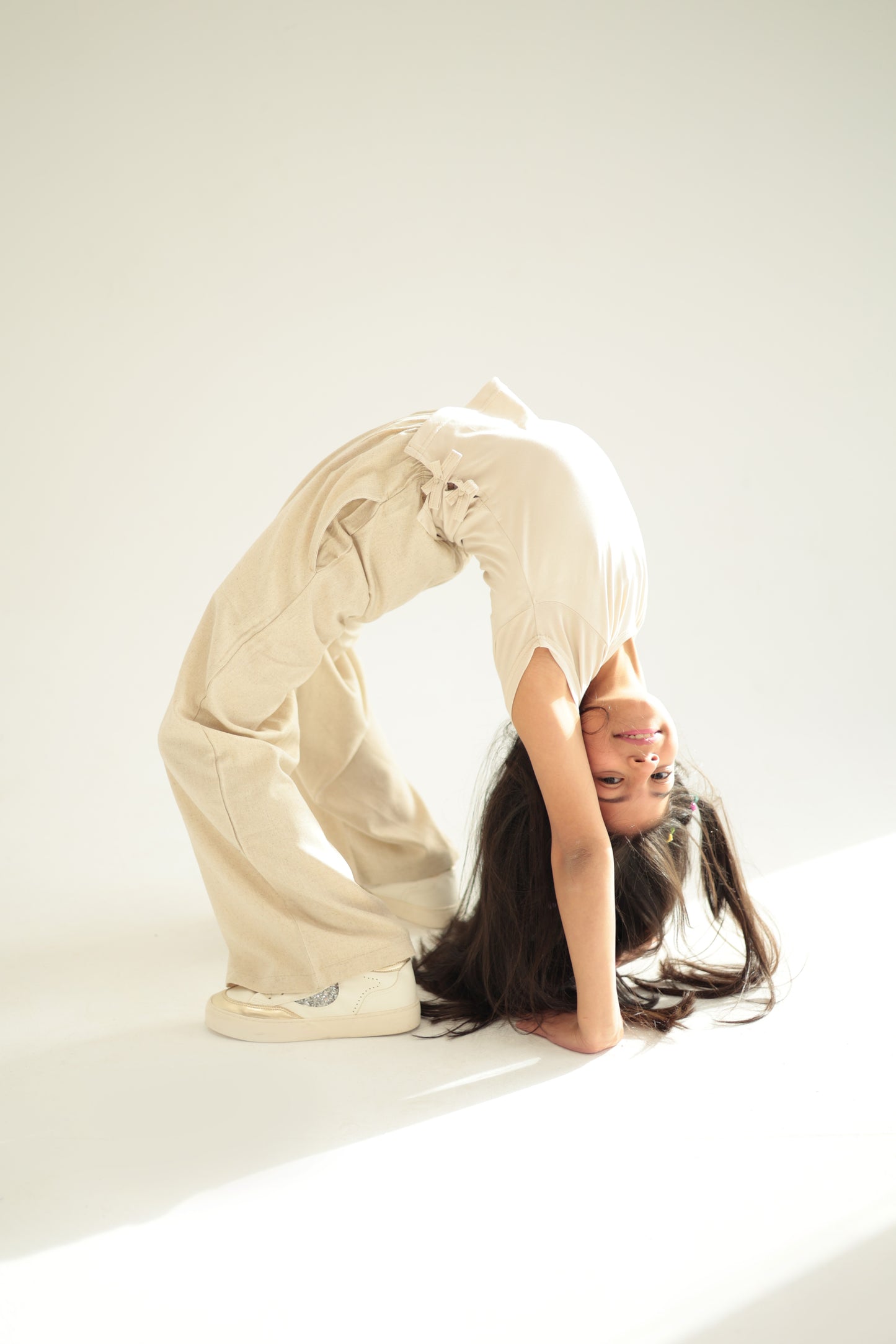 Golden Beige Trousers
