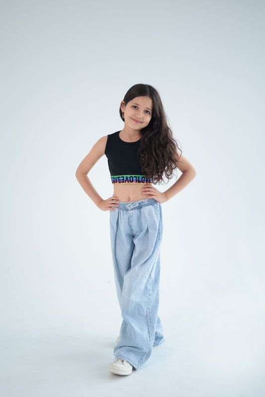 Colorful Crop Top