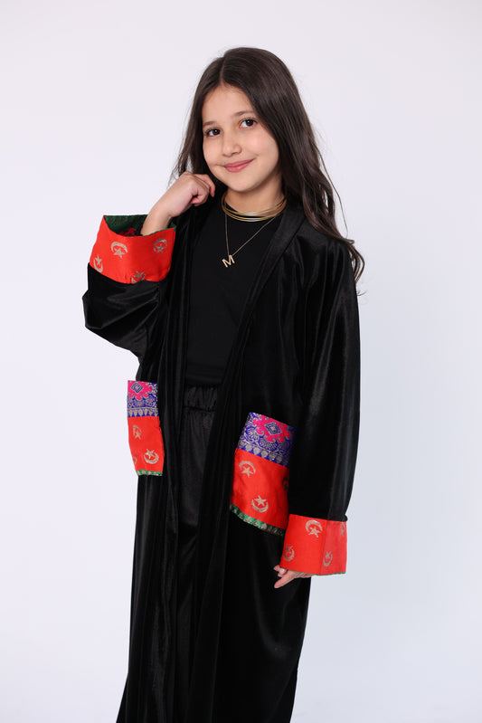 Black kaftan