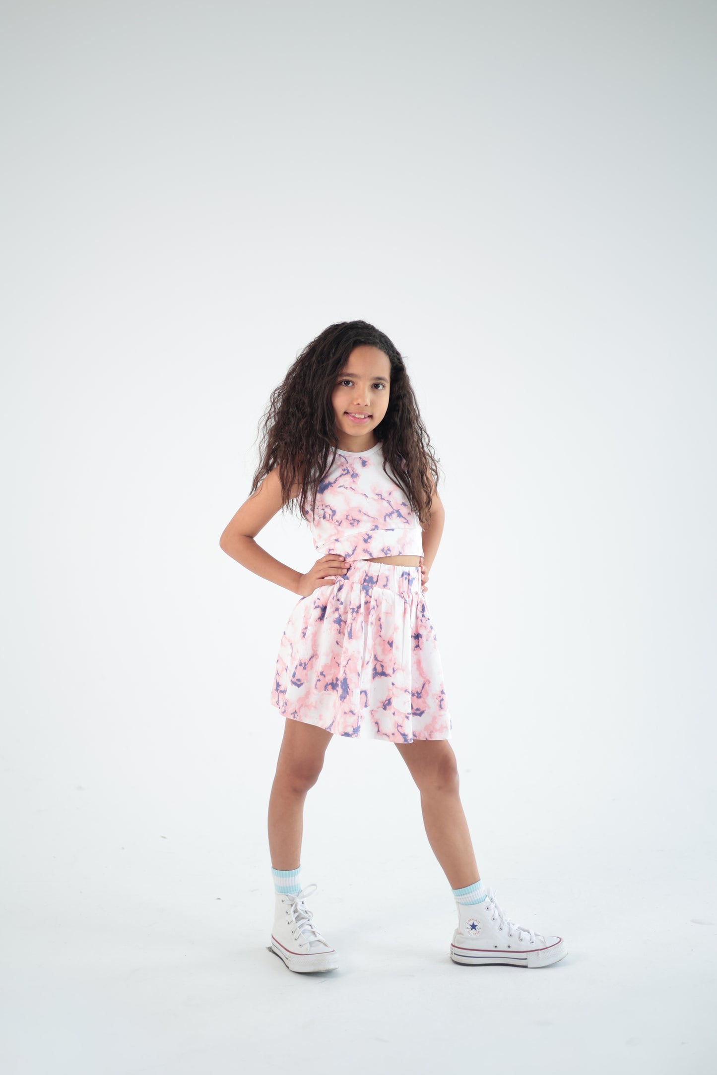 PINK SKIRT SET
