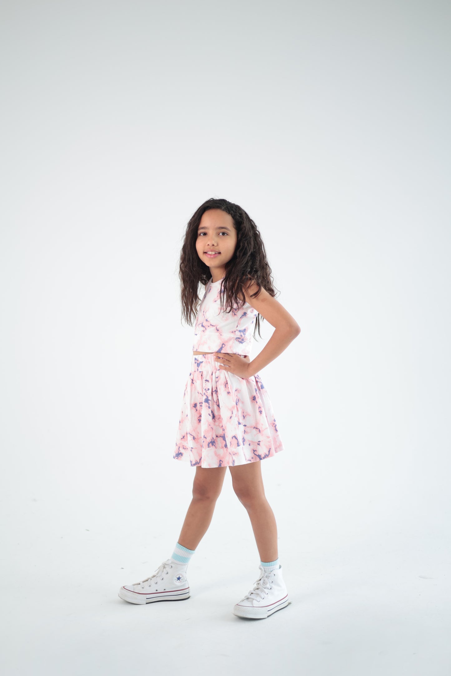PINK SKIRT SET