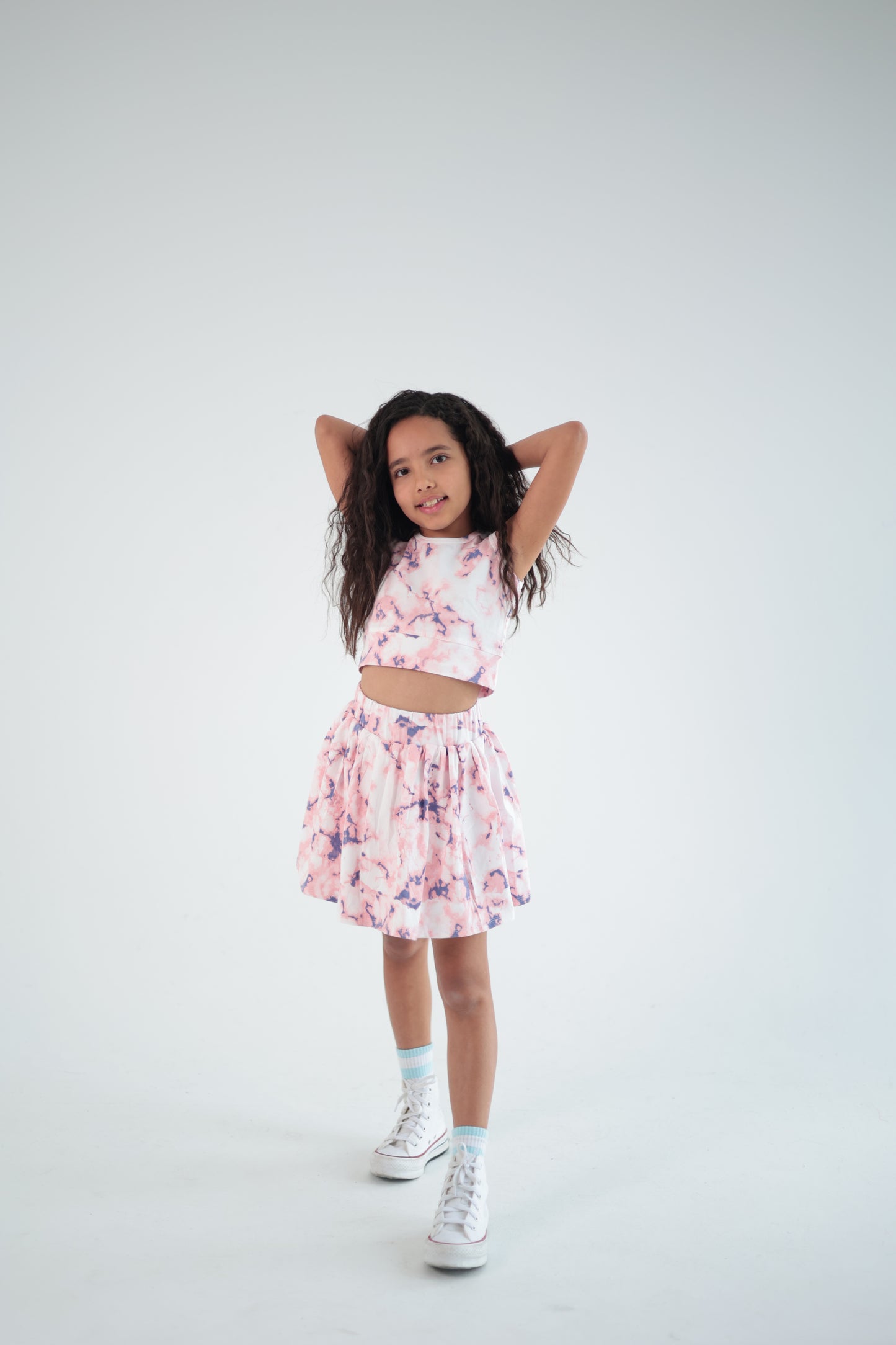 PINK SKIRT SET