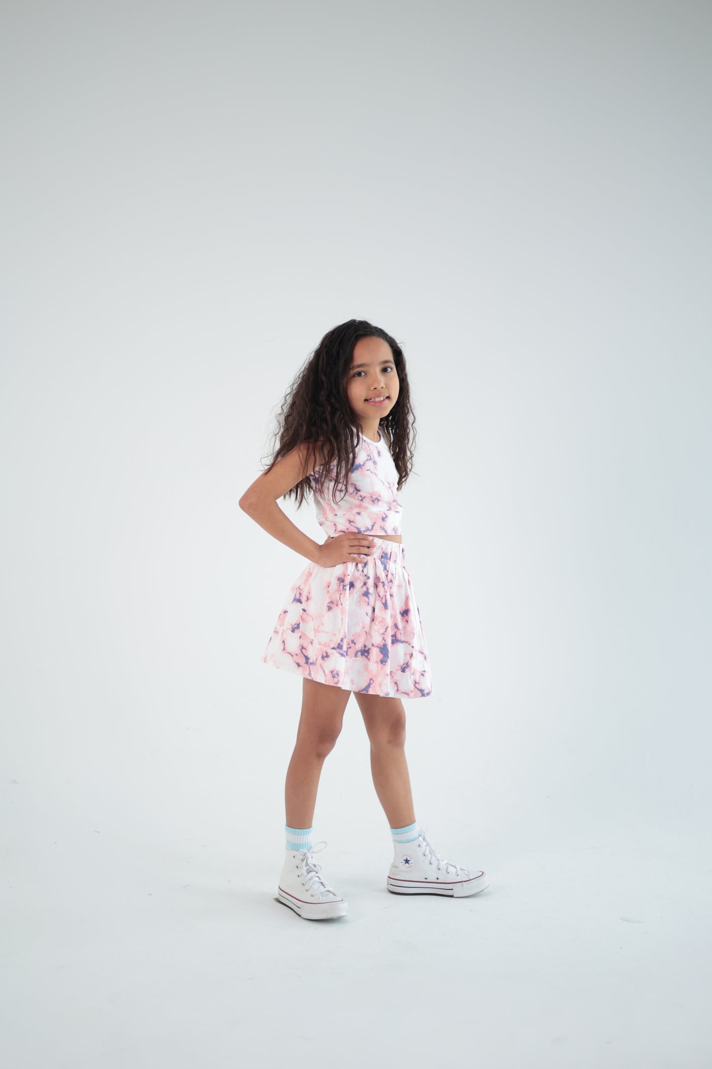PINK SKIRT SET