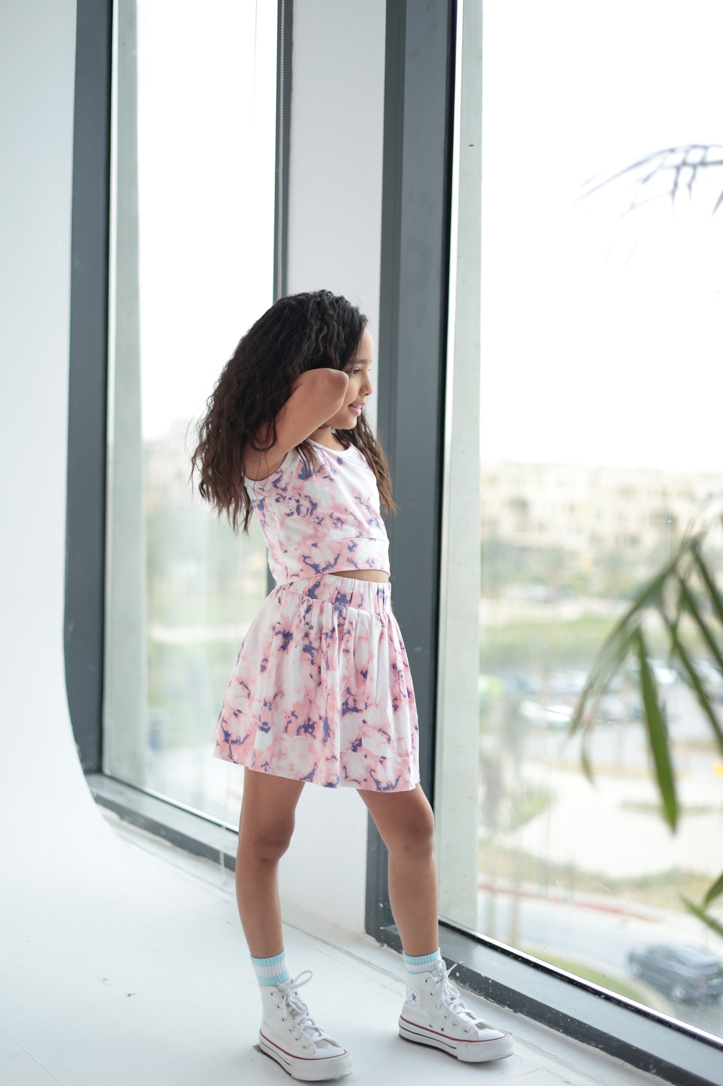 PINK SKIRT SET