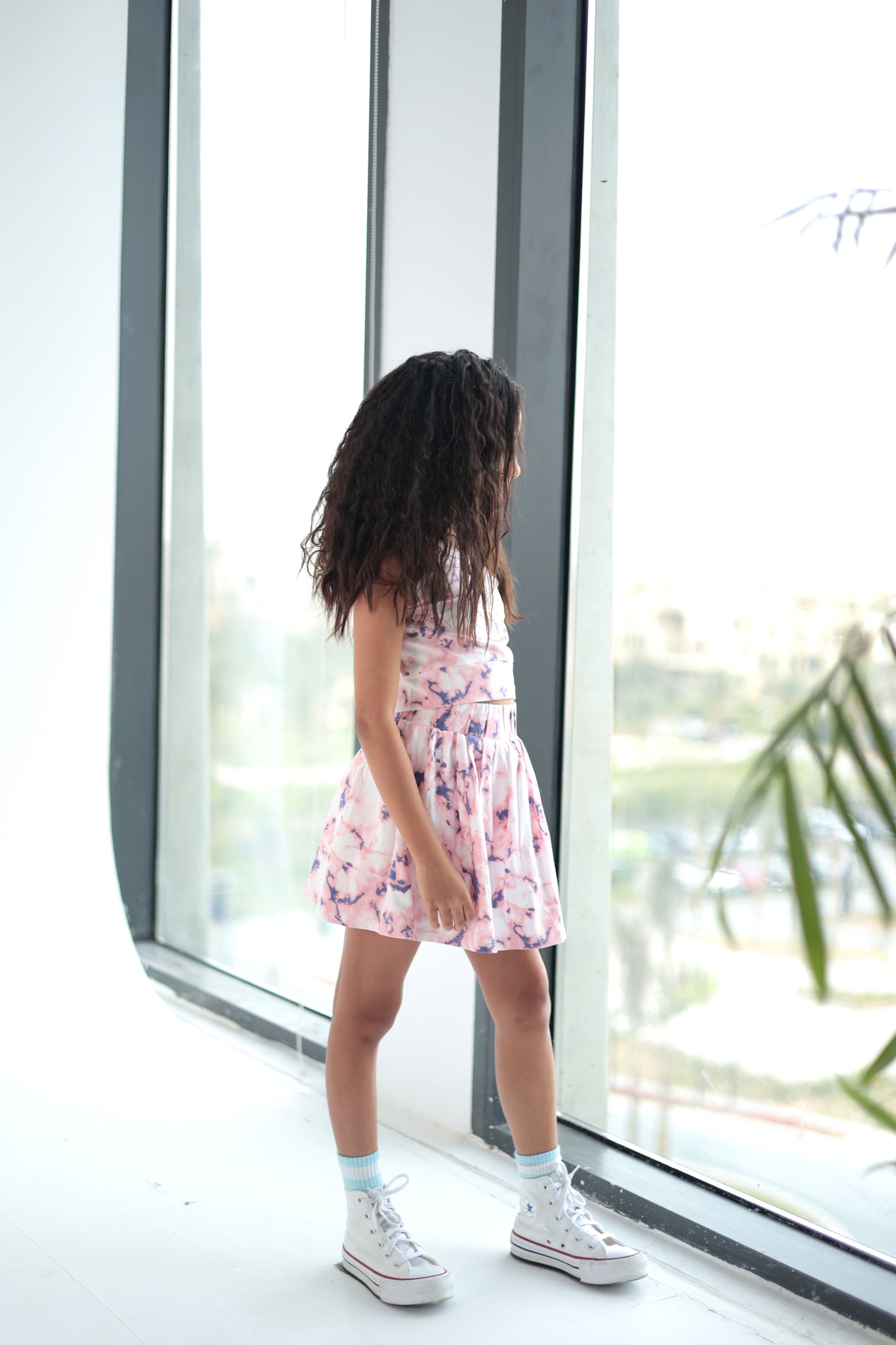 PINK SKIRT SET