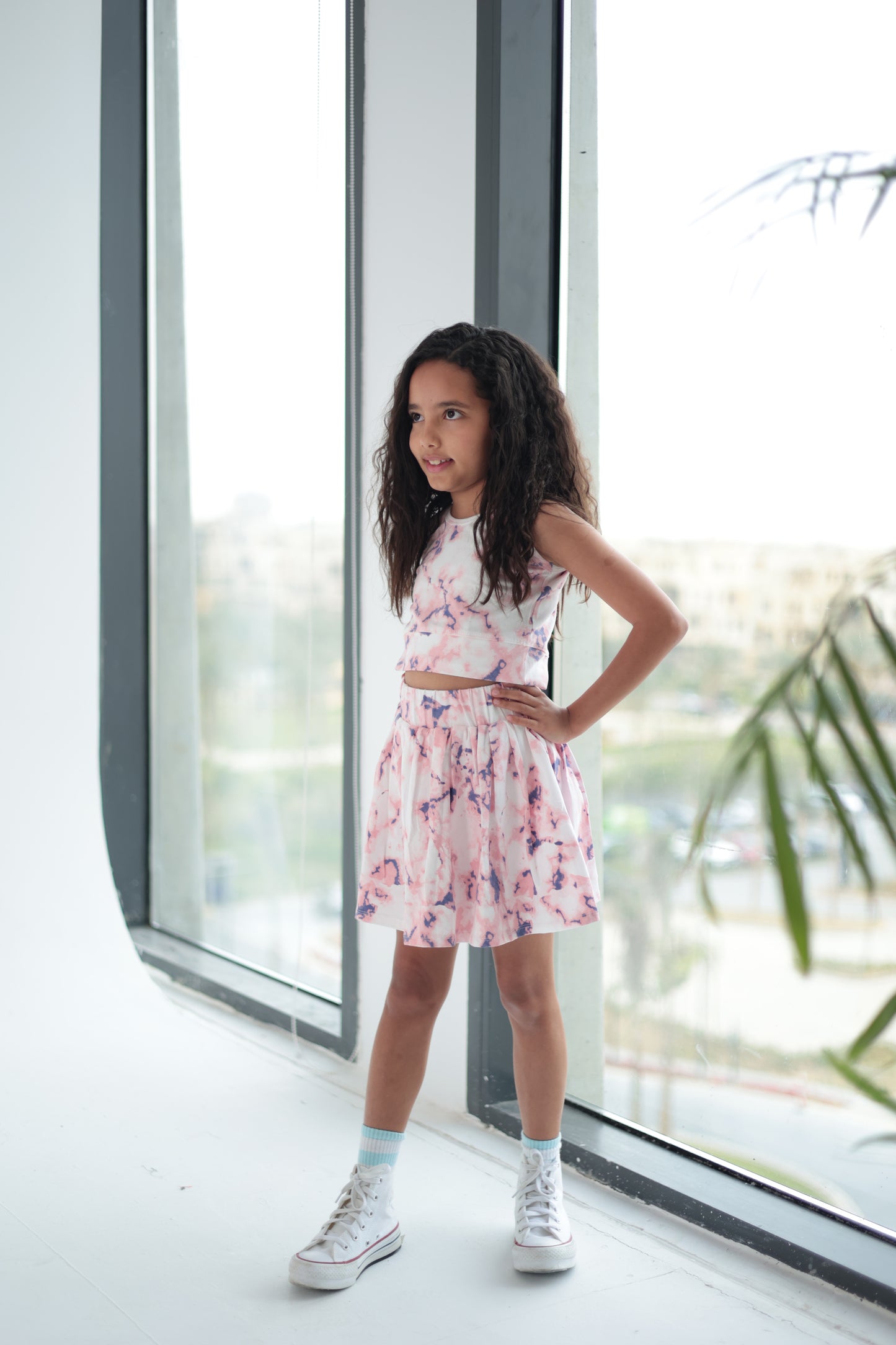 PINK SKIRT SET