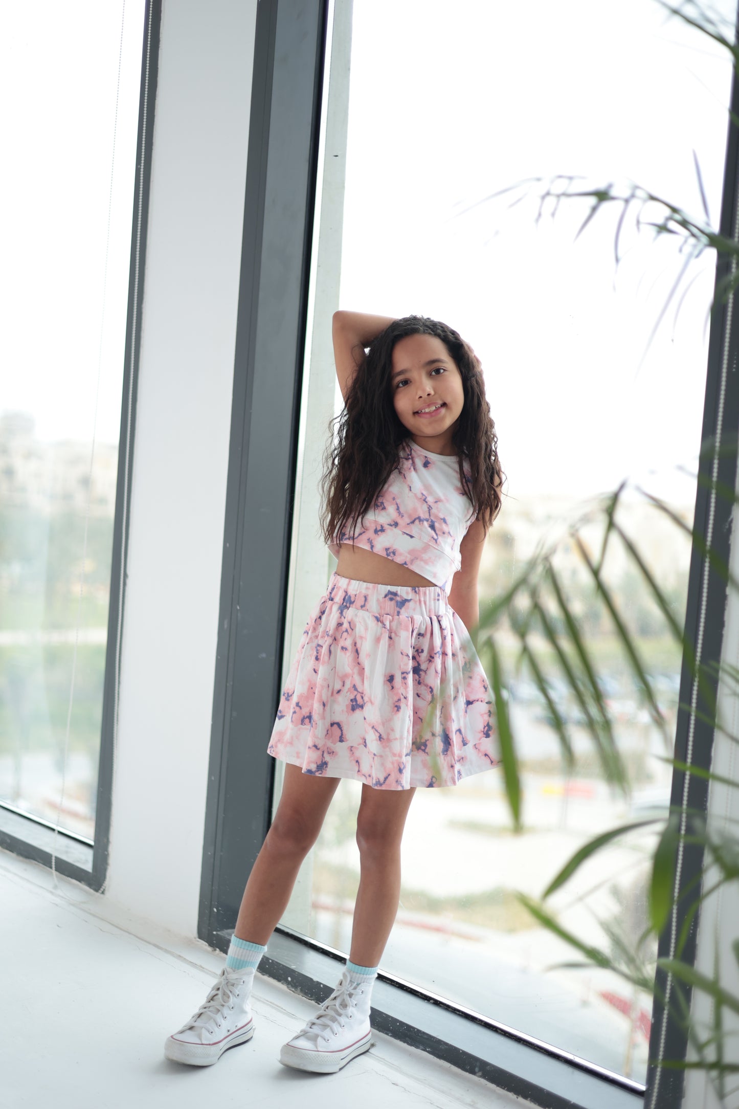 PINK SKIRT SET