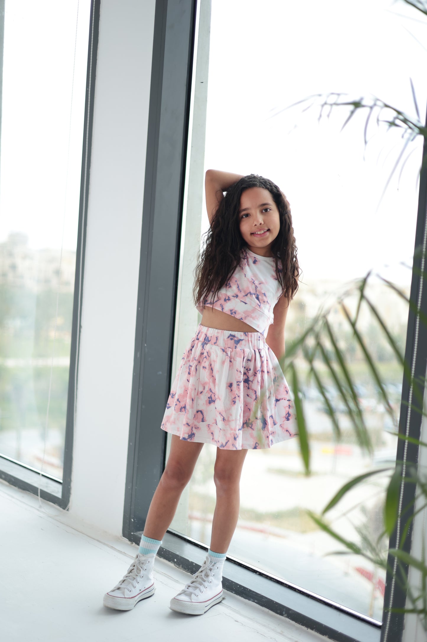 PINK SKIRT SET