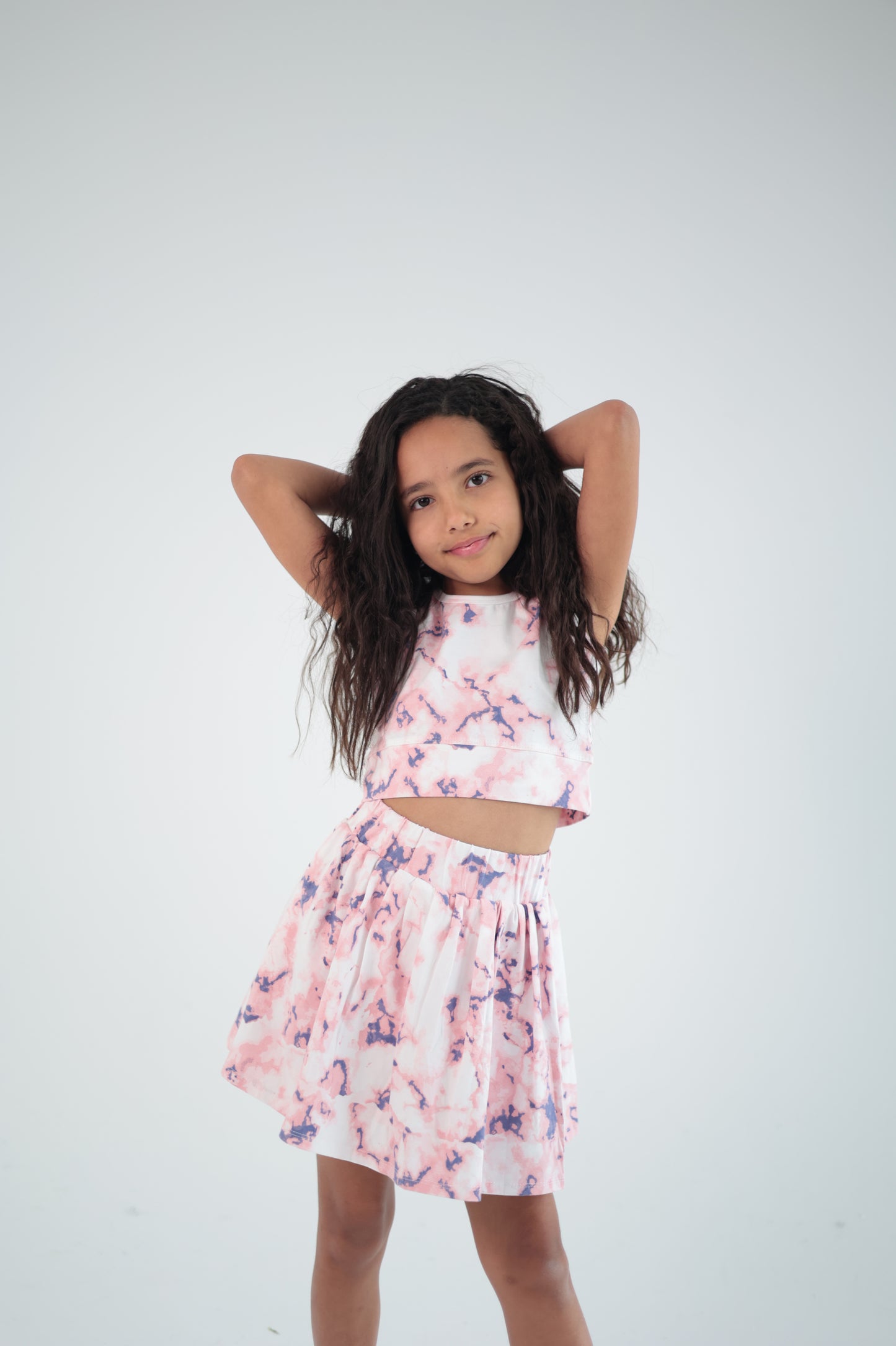 PINK SKIRT SET
