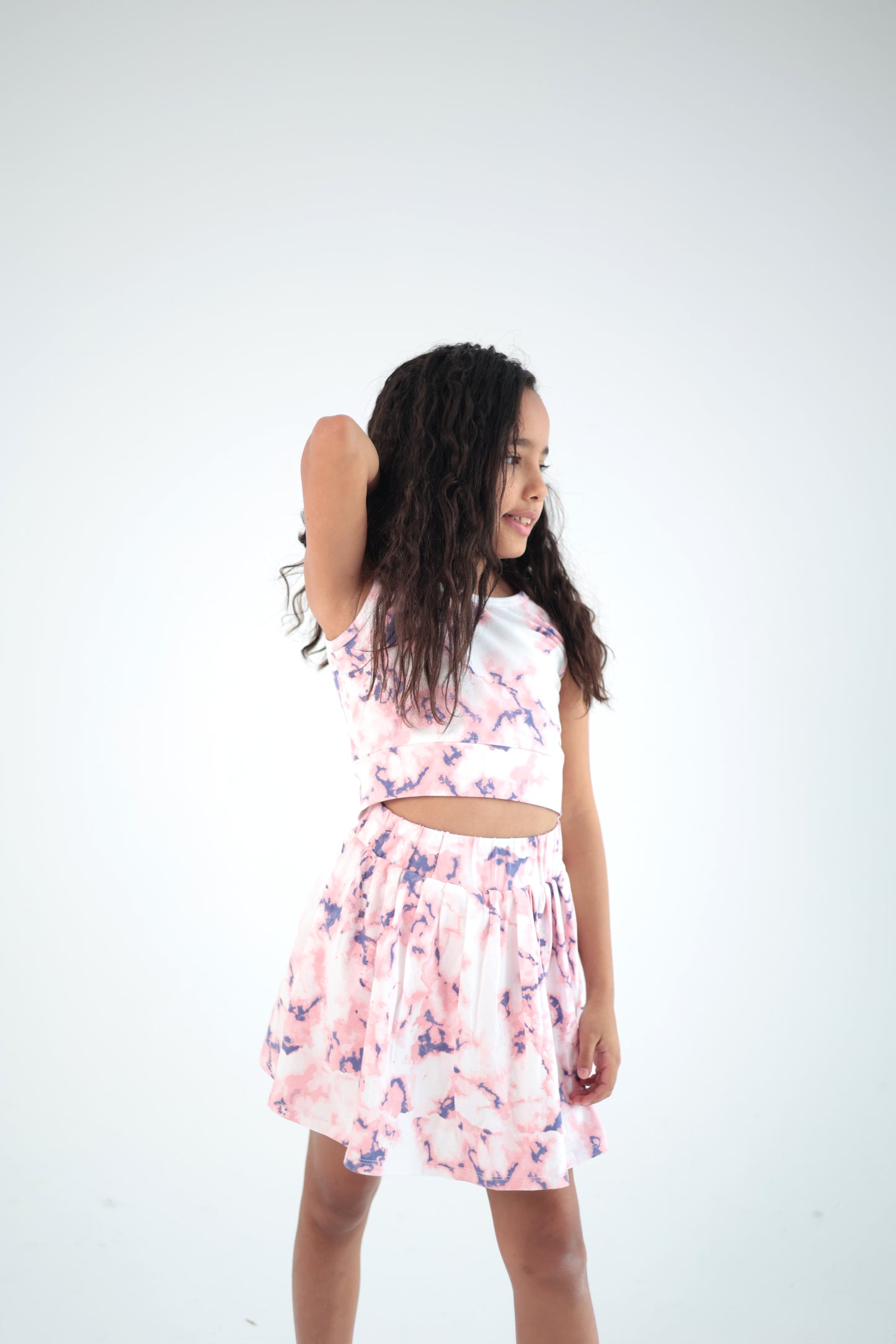 PINK SKIRT SET
