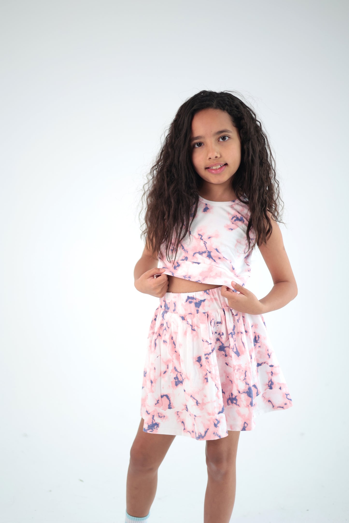 PINK SKIRT SET