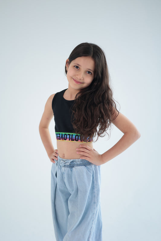 Colorful Crop Top
