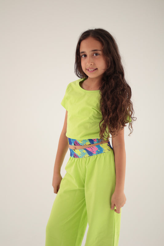 Kiwi SET Half-Sleeve Top