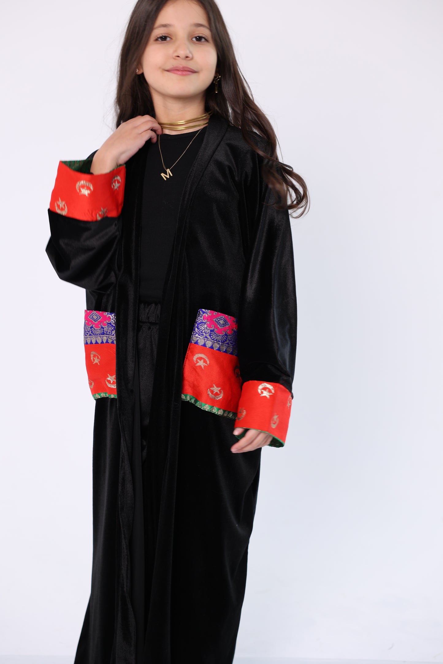 Black kaftan