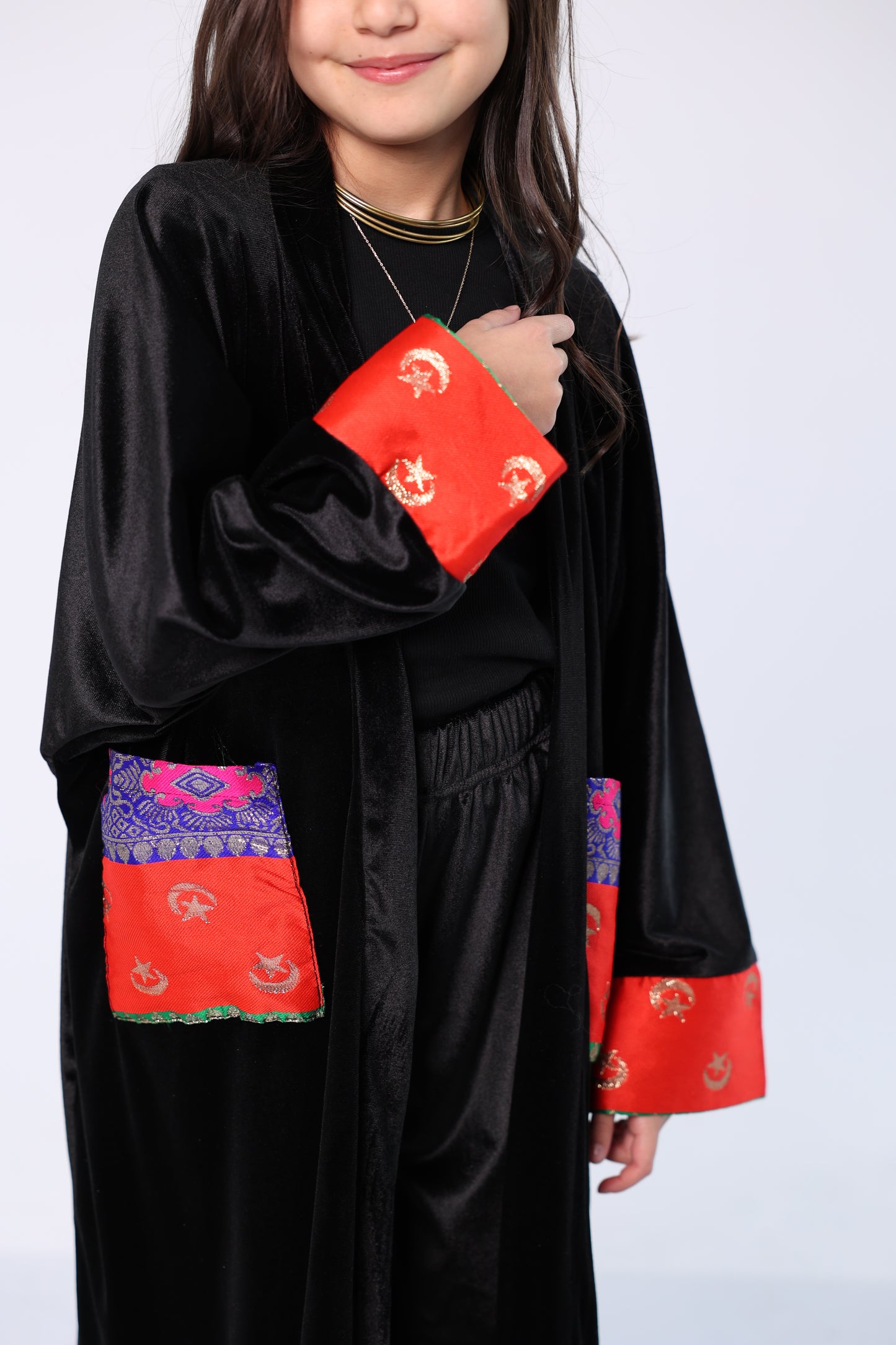 Black kaftan