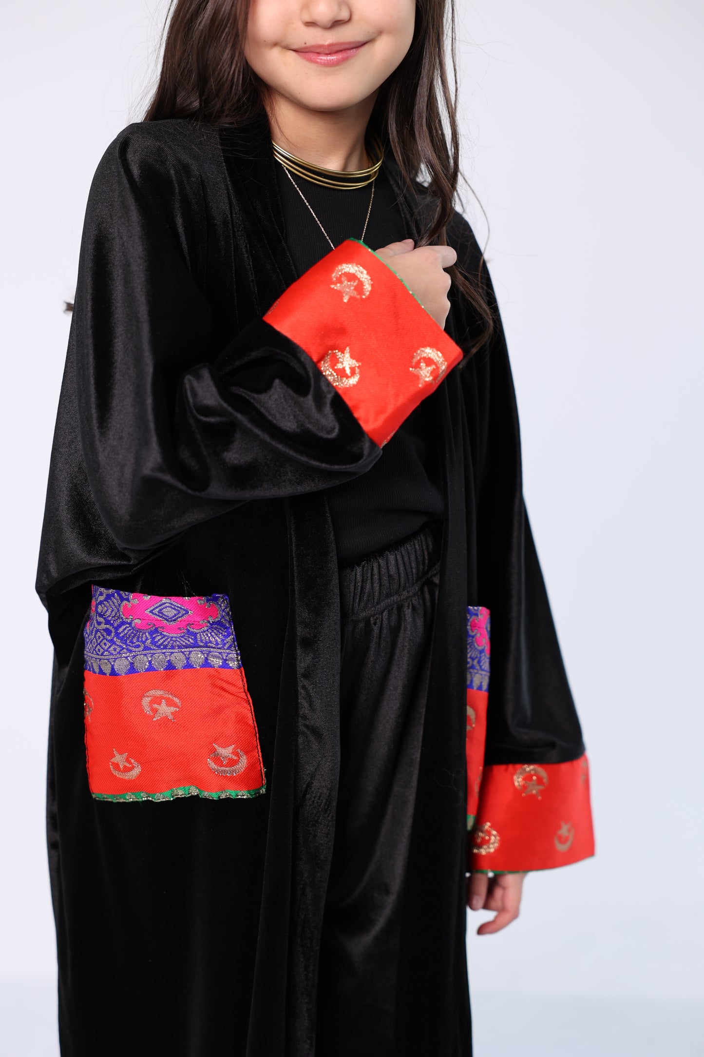 Black kaftan