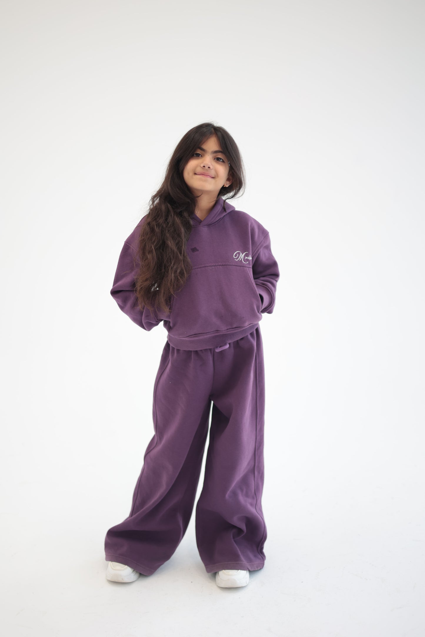 MINI NILE’s Purple Wide leg Set