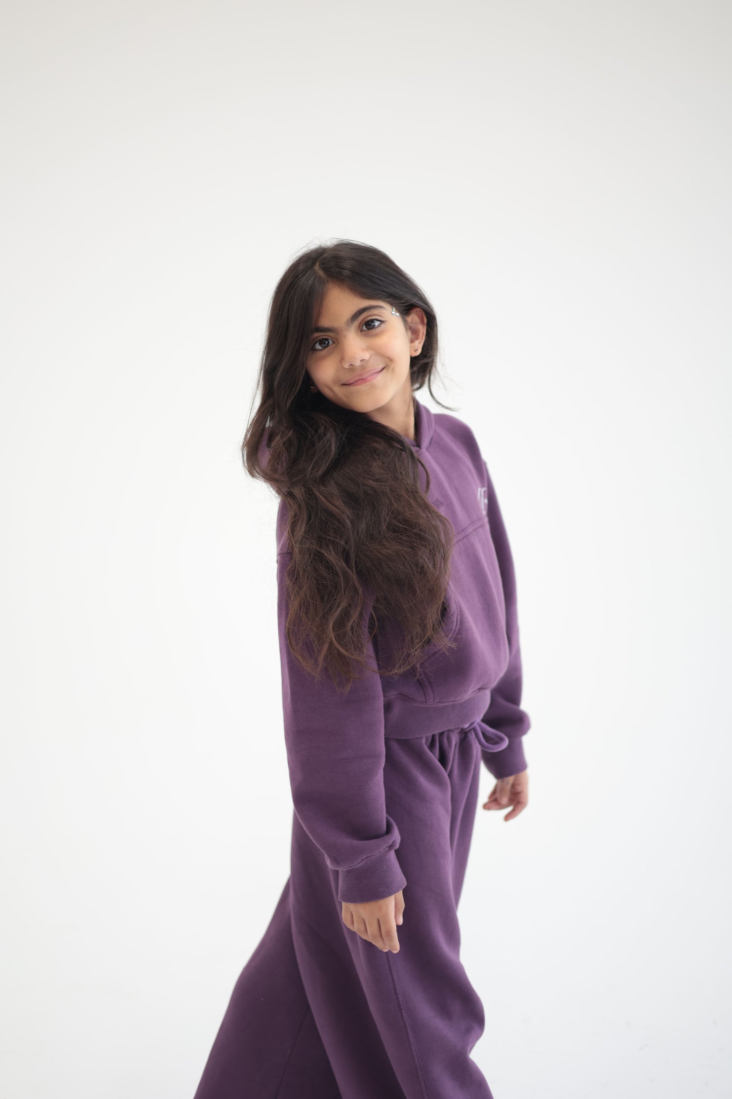 MINI NILE’s Purple Wide leg Set