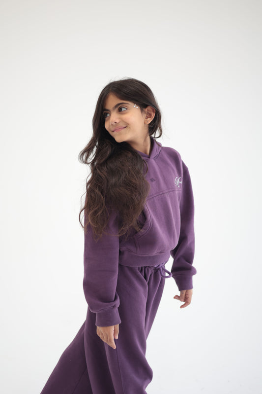 MINI NILE’s Purple Wide leg Set